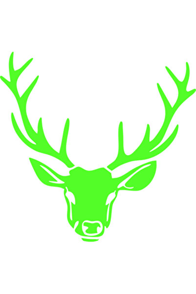 Oracal Sticker auto ''Cerb'', 20x18 cm, verde