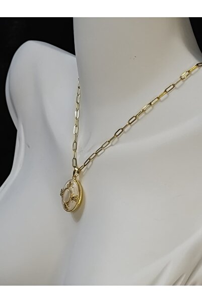 REMALY Beyaz İçi Açılabilir Çelik Kolye