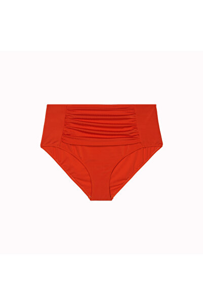 No Gossip Büyük Beden Yüksek Bel Karın Toparlayıcı Tek Bikini Alt