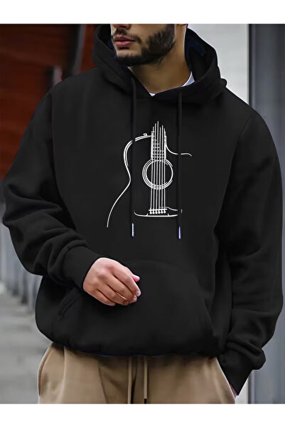 Trendy Sun مصمم على شكل رسمة جيتار، للجنسين، قطعة موسيقية بسيطة وعصرية لعشاق ...
