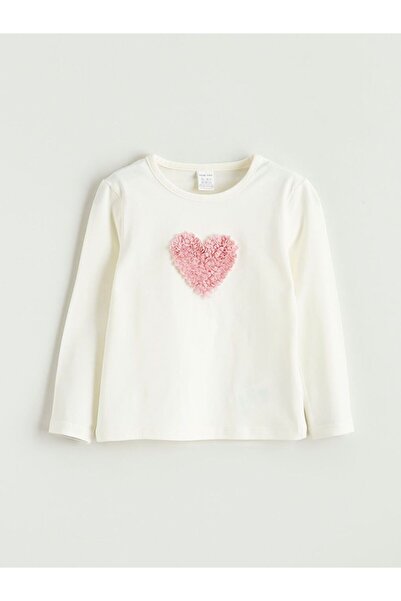 LC Waikiki LCW baby Crew Neck Baby Girl T-Shirt