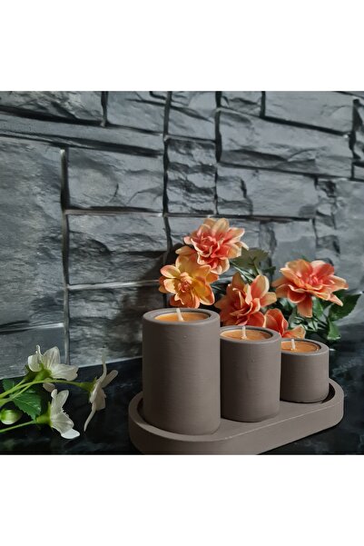 ERGİNCİ HOME 4 PARÇA MUMLUK AKSESUAR Tealight Mumluk Seti – Modern Dekoratif ...