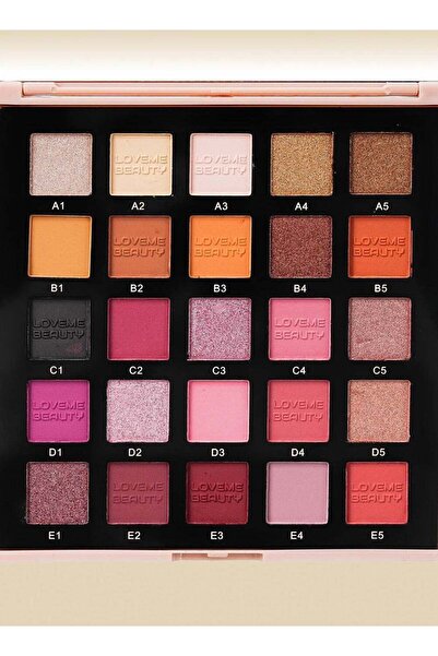 Lavme Beauty Eyeshadow Palette 25 Colors