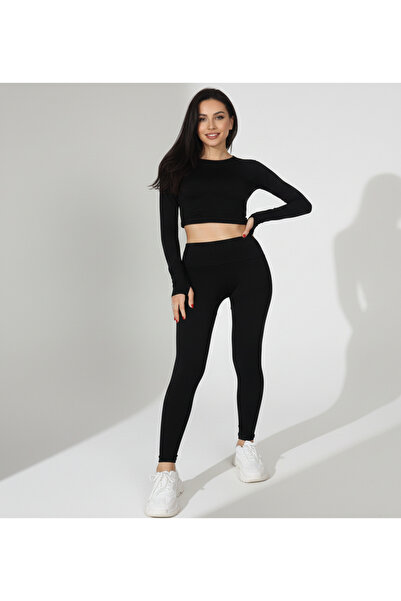 MQ Sportswear set: crop top and sweatpants