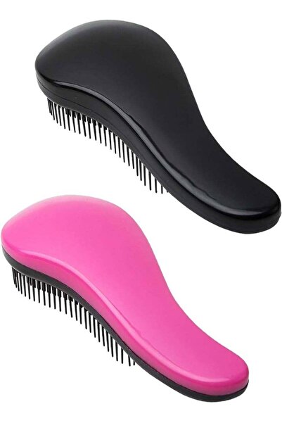 AMYTIS GARDEN فرشتان لتصفيف الشعر مضادة للكهرباء الساكنة وفك التشابك للنساء و...