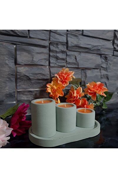 ERGİNCİ HOME 4 PARÇA MUMLUK AKSESUAR Tealight Mumluk Seti – Modern Dekoratif ...