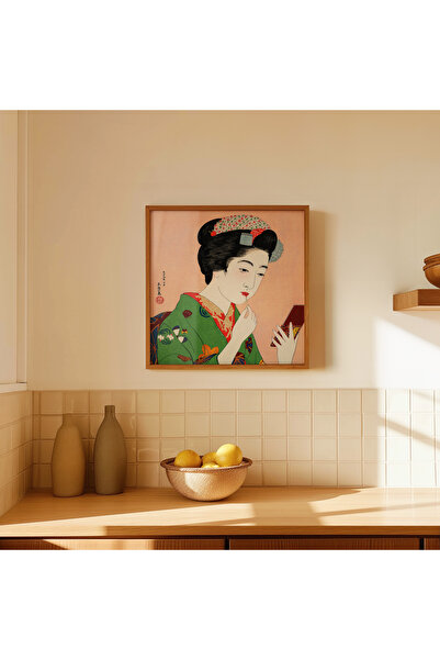 ARTHOUSECOLLECTIVE Goyo Hashiguchi – Japanese Artworks - Square Poster - Unframed Poster in Painting Sizes