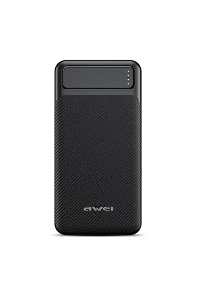 AWEI P5K 10,000 mAh Dual USB Power Bank - Micro USB & Type-C Input, Fast Charge