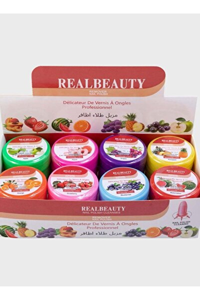Reel Beauty مناديل إزالة طلاء الأظافر - 8 قطع