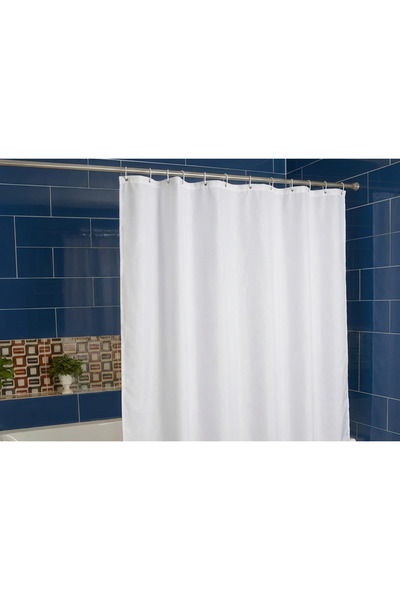 Crown Textile 7-star hotel-quality shower curtain with premium waterproof fab...
