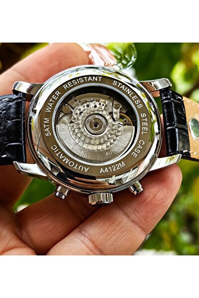 Raymond Silver White Automatic Men's Wristwatch