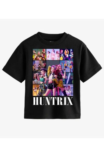ROLY Tricou bumbac 100%, KPop Huntrix Demon Hunters