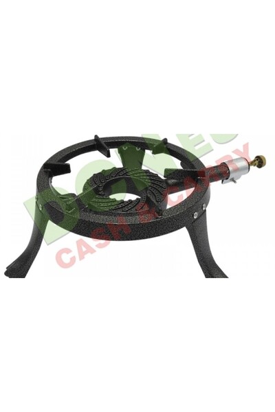 Iglow Round Cast Iron Gas Griddle Pan