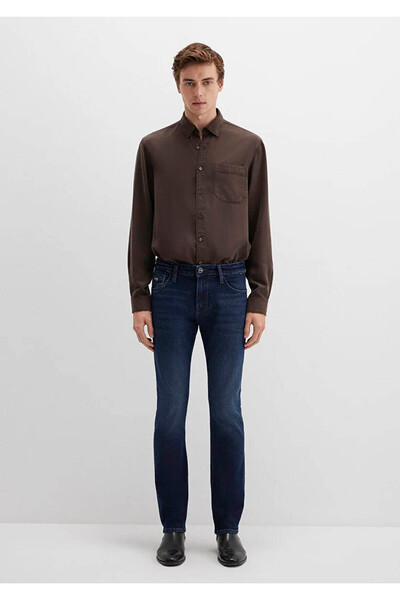 Mavi Jake Dusty Dark Navy Blue Men's Jean Pants M0042290812