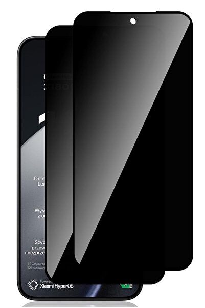 m.tk moveteck Xiaomi Mi 15t Pro Compatible Ghost Screen Protector Shatterproof Glass Full Coverage Tempered Privacy Glass