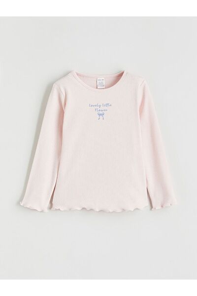 LC Waikiki Lcw Baby Printed Baby Girl T-Shirt 2-Piece Set