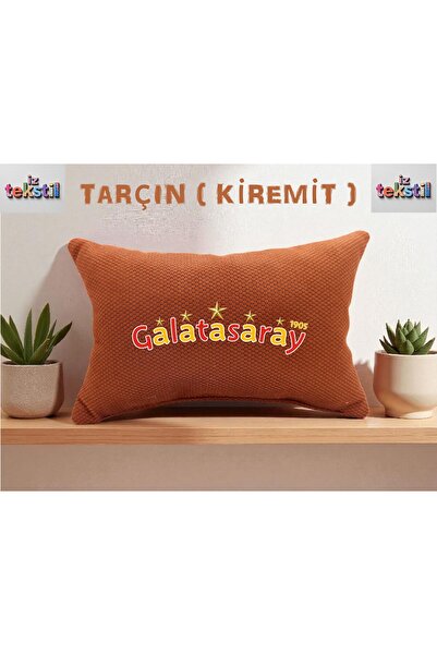 İZ WORTH WEARİNG GALATASARAY Araç Boyun Yastığı MOZAİK DESENLİ TARÇIN (KİREMİ...