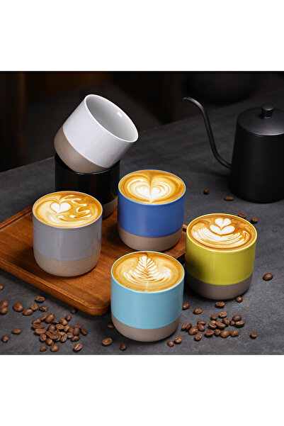INVEIN Smoothie Ceramic Mug 200ml - A coffee mug with a modern design and attractive colors for specialty coffee