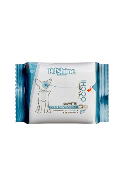 petshine Pet Wet Wipes For Eyes- 15 Pcs
