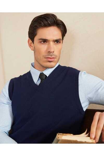 youknitwear you Shaun 100% бавовна V Yka Чоловічий трикотажний светр