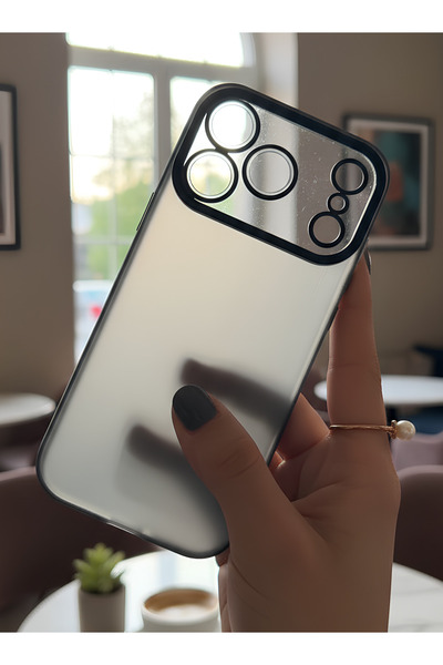 TechTrove غطاء متوافق مع هاتف Apple iPhone 17 Pro Max، ذو هيكل شفاف، يحمي الك...