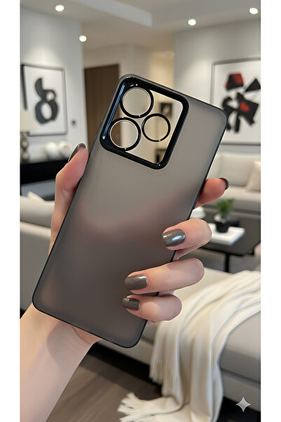 TechTrove غطاء متوافق مع هاتف Infinix Hot 30، هيكل شفاف مع حماية للكاميرا، غط...