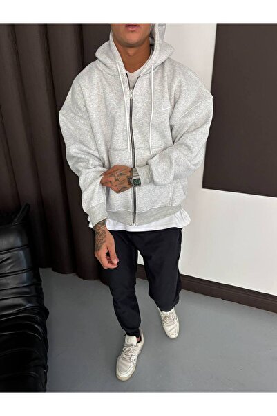 Mio Boutiques Zipped Hoodie Cardigan