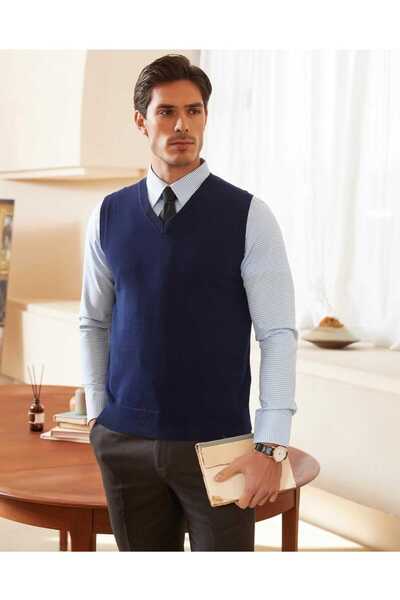 youknitwear you Shaun 100% бавовна V Yka Чоловічий трикотажний светр