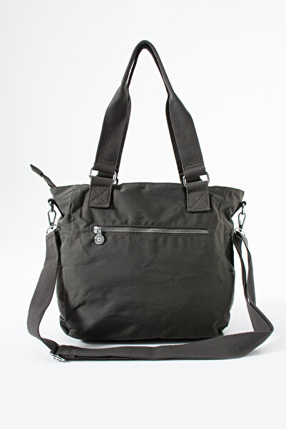 EG-BAGSS Sanmorris 7002 Women's 4-Compartment Water-Resistant Satin Fabric Crossbody and Shoulder Strap Bag