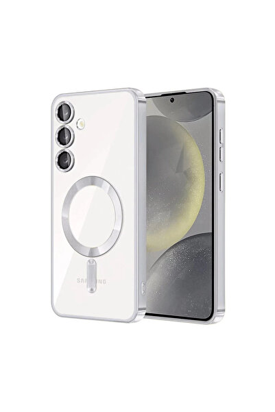 eco port غطاء سامسونج جالاكسي A54 5G كروس مغناطيسي - فضي