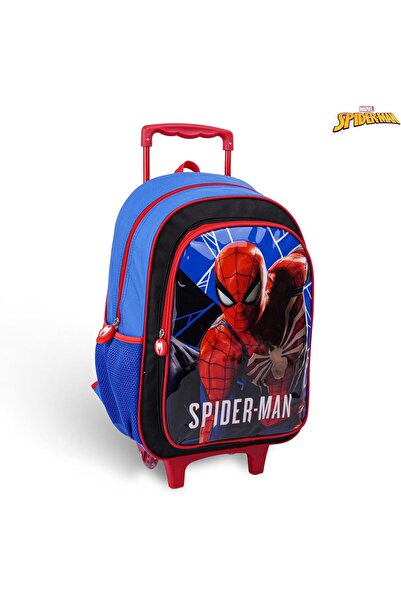 Marvel Spider-Man 3-in-1 Rolling Set – 18-inch Trolley, Backpack & Insulated Lunch Bag