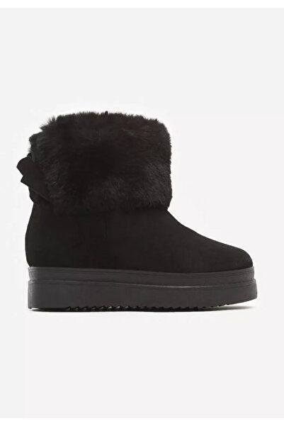 B T Shoes Cizme cu platformă negre Michi