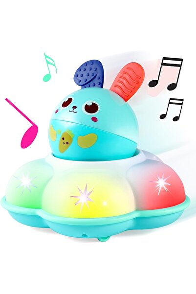 XICEN لعبة سرطان البحر الزاحف الموسيقية للأطفال