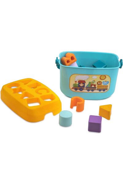 Playkidiz Shape Sorting Toy for Toddlers - Alphabet Pieces & Shapes, Ages 18+ Months, Plastic