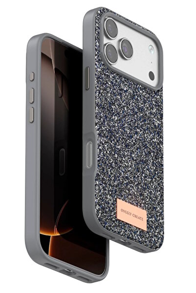 m.tk moveteck iPhone 17 Pro Max Case Launch Bright Glittery Stone Cover Luxury Phone Case