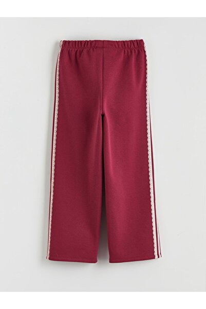 LC Waikiki LCW Kids Elastic Waist Striped Girl's Tracksuit Bottom