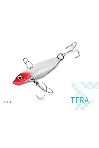 DELPHİN Fish-On-X Tera wobbling spoon 12g, Redface, hook size 8