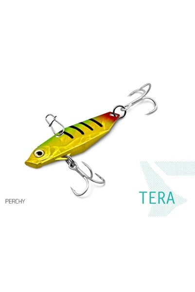 DELPHİN Fish-On-X Tera spoon lure 12 g, color Perchy, hook size 8
