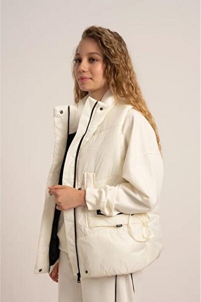 LOCO LOCO 7360 Girl's Pocketed Puffer Vest