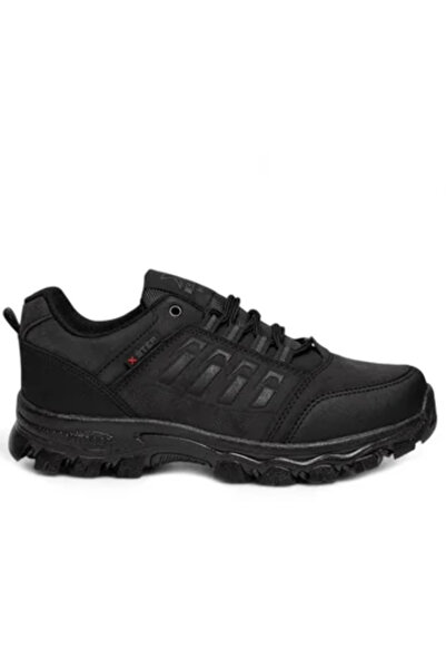 KİNDEP Thermo Non-Slip Sole Lace-Up Outdoor Shoes Black