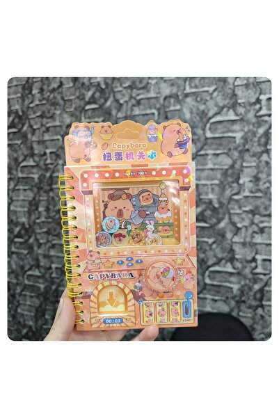 senacacollection Capybara Spinning Game Sticker Notepad 1 Pc