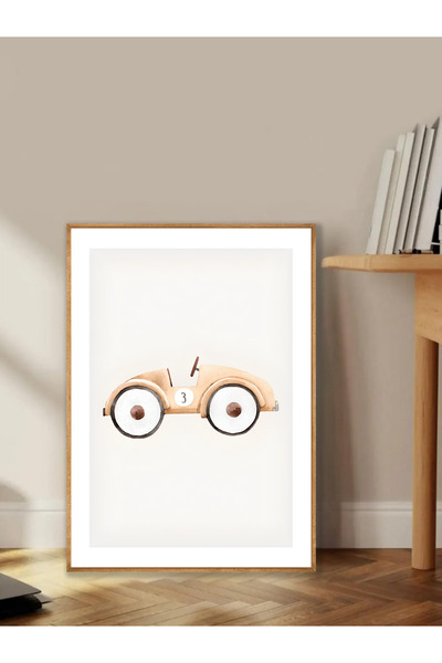 Tuba Decor Tablo dintr-o singură bucată cu rame din lemn pentru sufragerie, s...