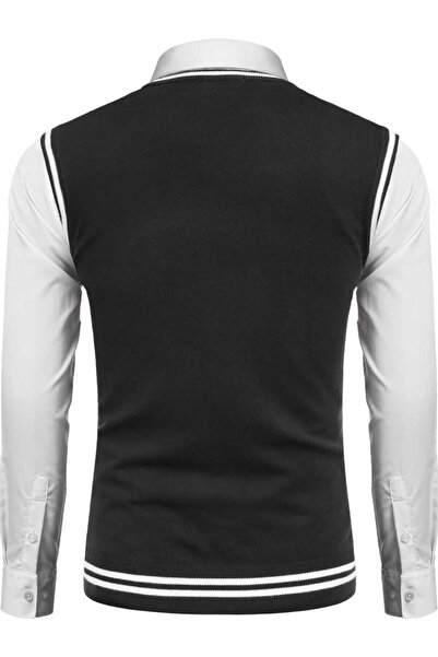 youknitwear you Shaun 100% Cotton V Neck Men's Knitwear Sweater