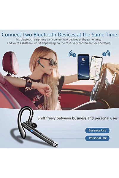 OEM Casca Bluetooth Wireless TWS YYK-520, BT 5.0, HandsFree, Compatibilitate Universala, Negru/Argintiu