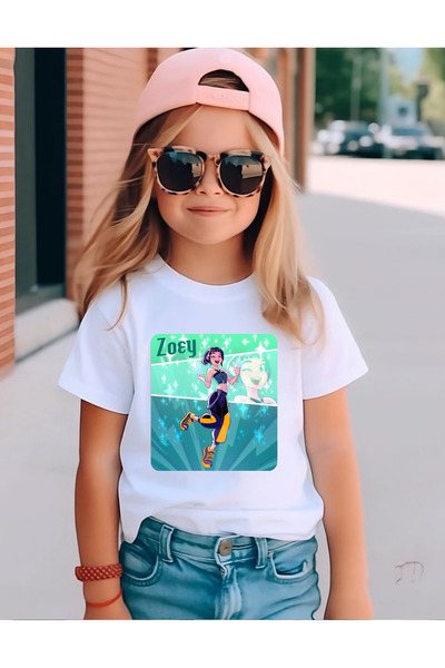 lovver Παιδικό μπλουζάκι Kpoop Demon Huntrix Rumi, Mira, Zoey με σχέδιο από β...