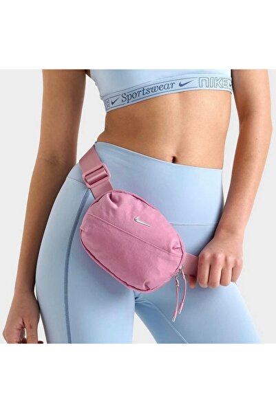 Nike Aura Waistpack 2 літрова рожева жіноча сумка на пояс