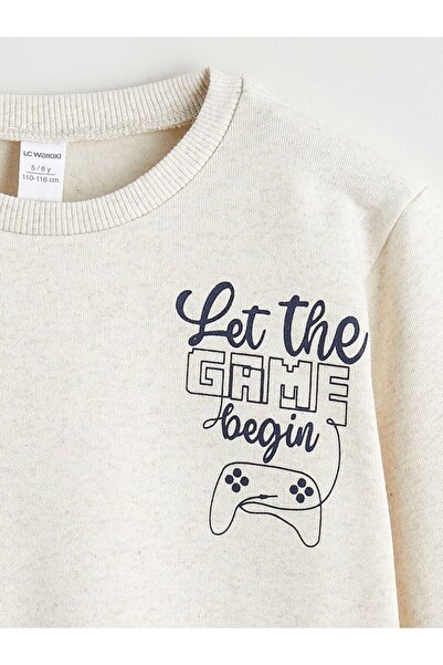 LC Waikiki Lcw Kids Printed Boys' Sweatshirt