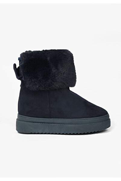 B T Shoes Cizme imblanite dama navy Michi