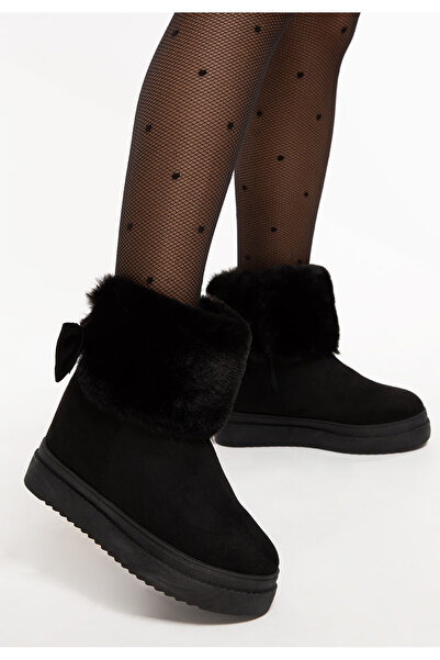 B T Shoes Cizme cu platformă negre Michi