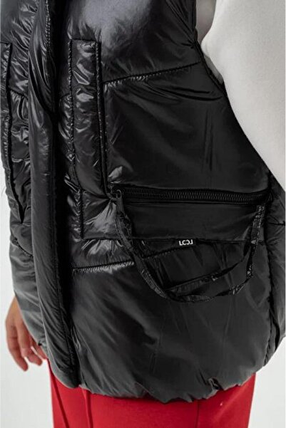 LOCO LOCO 7360 Girl's Pocketed Puffer Vest